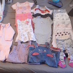 0-3 month baby girl clothes